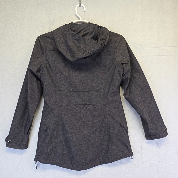 REI Rain Jacket Womens M Madrona E1 Elements Waterproof Hooded Gorpcore Outdoor - Picture 3 of 16